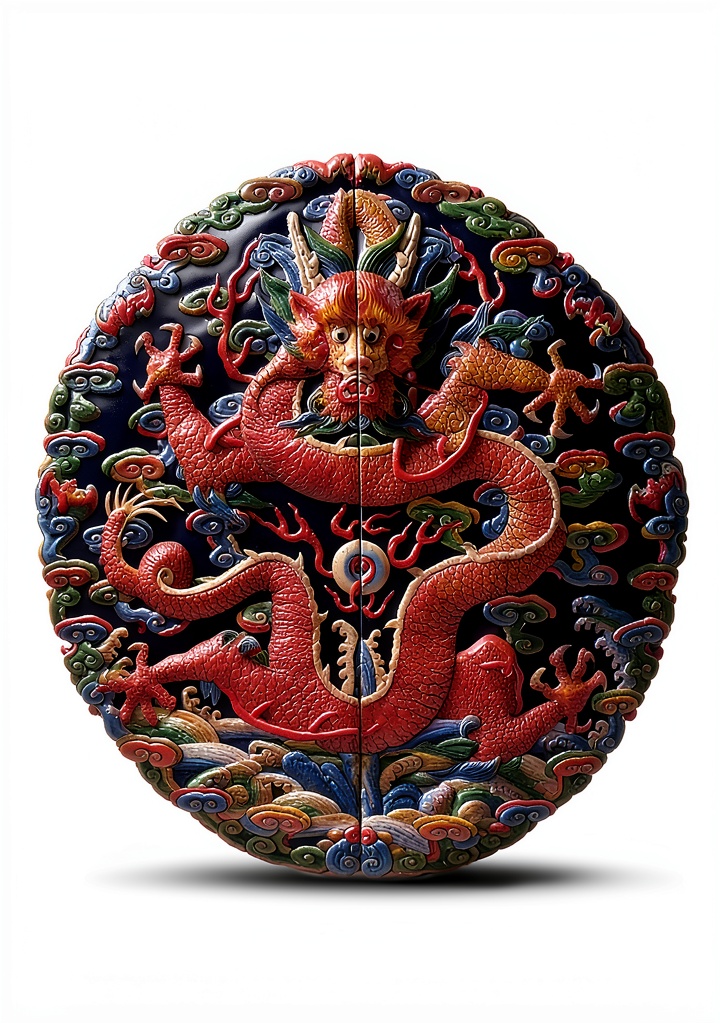 Chinese Dragons series book cover showcasing ancient Chinese themes