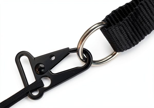 Rope Snaps ROPE CORD Zinc Alloy Modern Black Fasteners-3