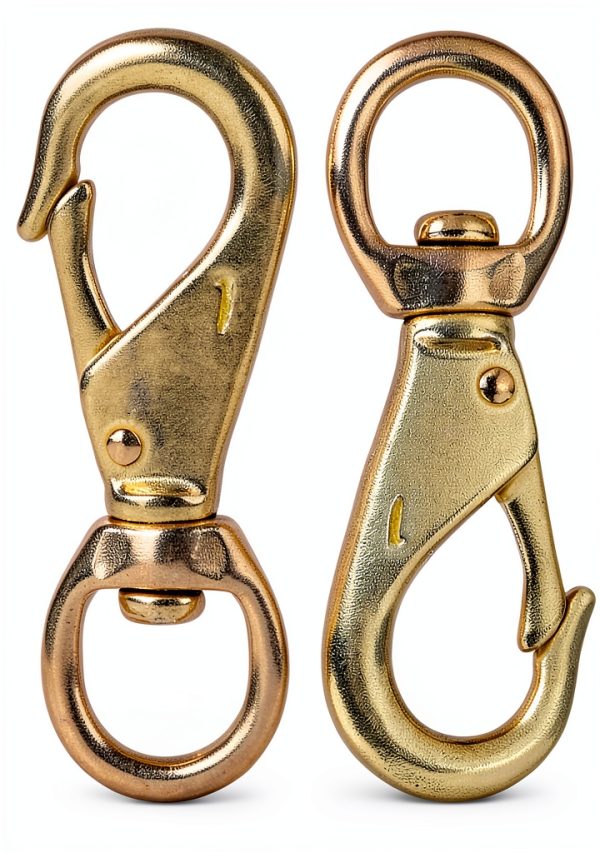 Brass Swivel Snap Hook Faneta Heavy Duty Corrosion Resistant-0