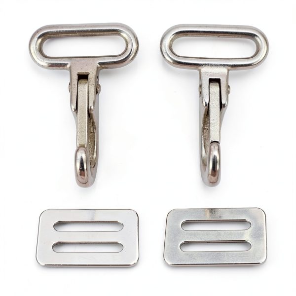 Yantbin Square Ring Snap Hook Heavy Duty Quick Release-0