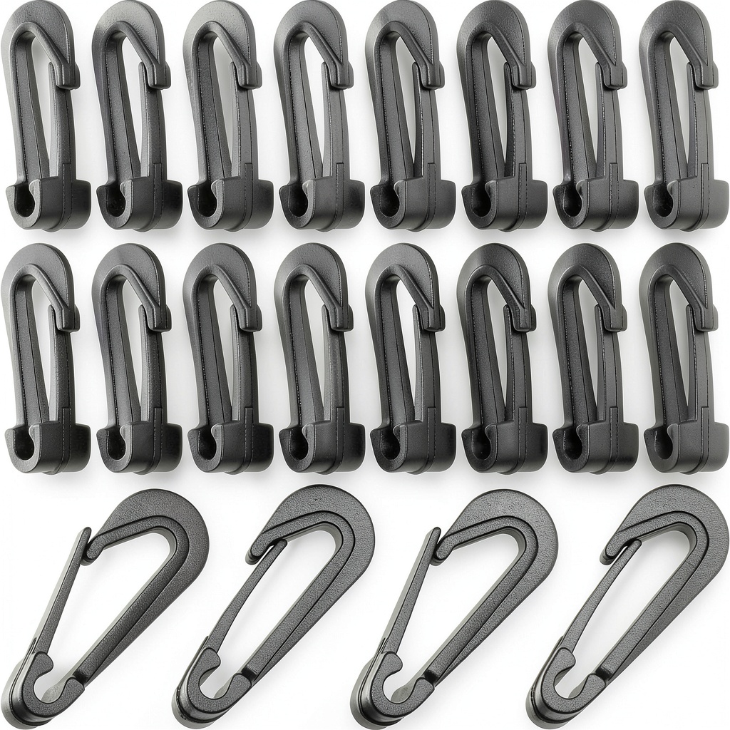 LUORNG opening hooks attached to a car trunk net