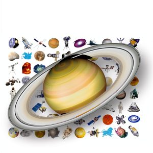 DK Children Astronomy Book English Grade 3-7 Reading Age-0