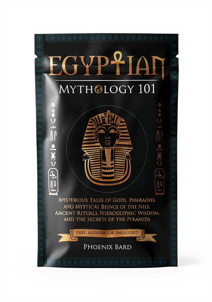 Reader enjoying the Egyptian mythology eBook on a Kindle device