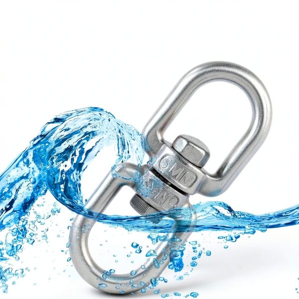 Stainless Steel Swivel Hook Aoserge Double Ended M5-3