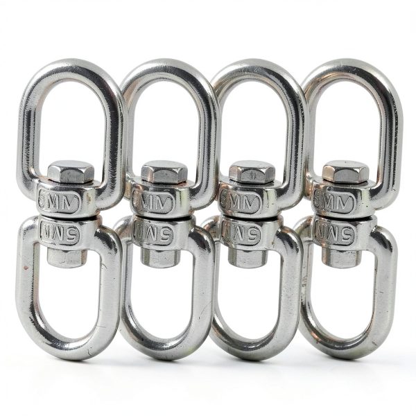 Stainless Steel Swivel Hook Aoserge Double Ended M5-0