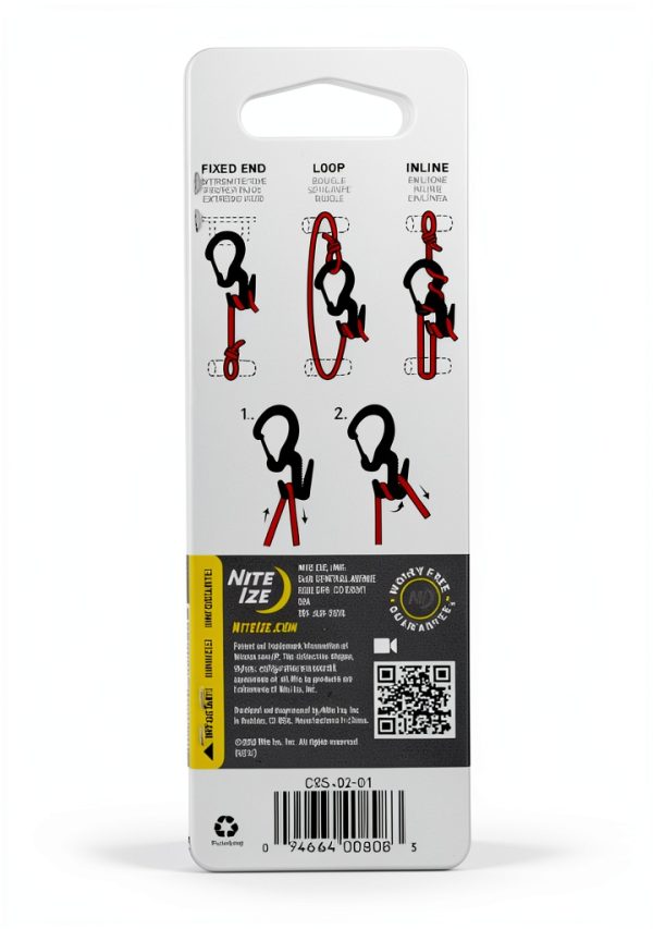Rope Tightener Nite Ize Silver Round Wire Lock-7