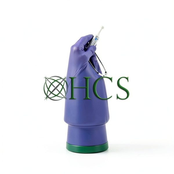 HCS Nitrile Gloves - Dark Purple Disposable Gloves, 250 Box, Large-5