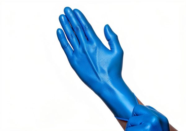 VGUARD VGuard A18A13 Chemo Nitrile Exam Gloves - 1 Box 100CT Large 4mil Sterile Powder Free Nitrile Gloves Medical Gloves Box, 1.1 pounds, 100.0 Count-2