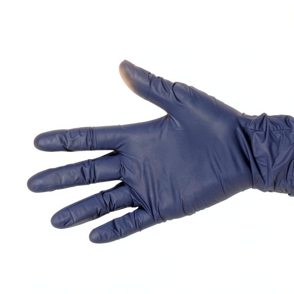 HCS Nitrile Gloves - Dark Purple Disposable Gloves, 250 Box, Large-3