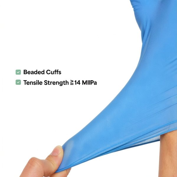 Medtecs Nitrile Gloves Disposable 200 pcs Chemo‑Rated 4 mil-2