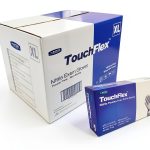 Intco TouchFlex Blue Nitrile Exam Gloves, Chemo-Rated, Powder Free and Latex Free, Violet, Extra Large, Case of 1000-0