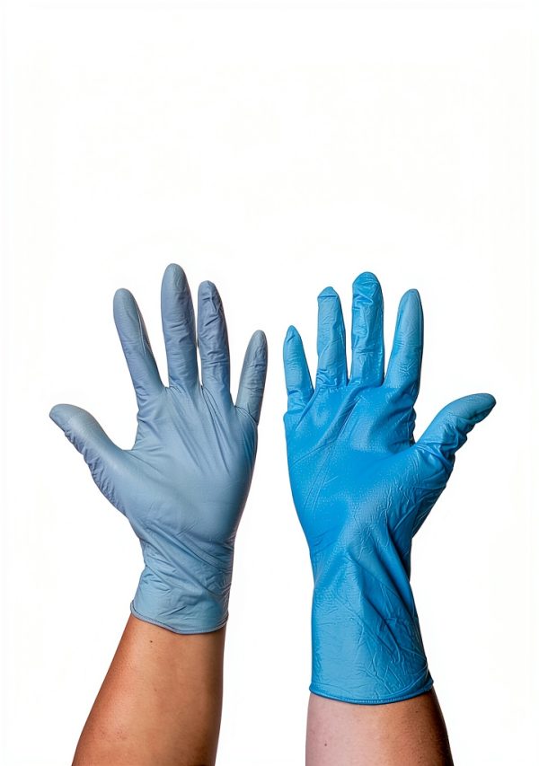 Nitrile Exam Gloves Latex Free Powder Free Blue Long Cuff XL 1000 Pack-6